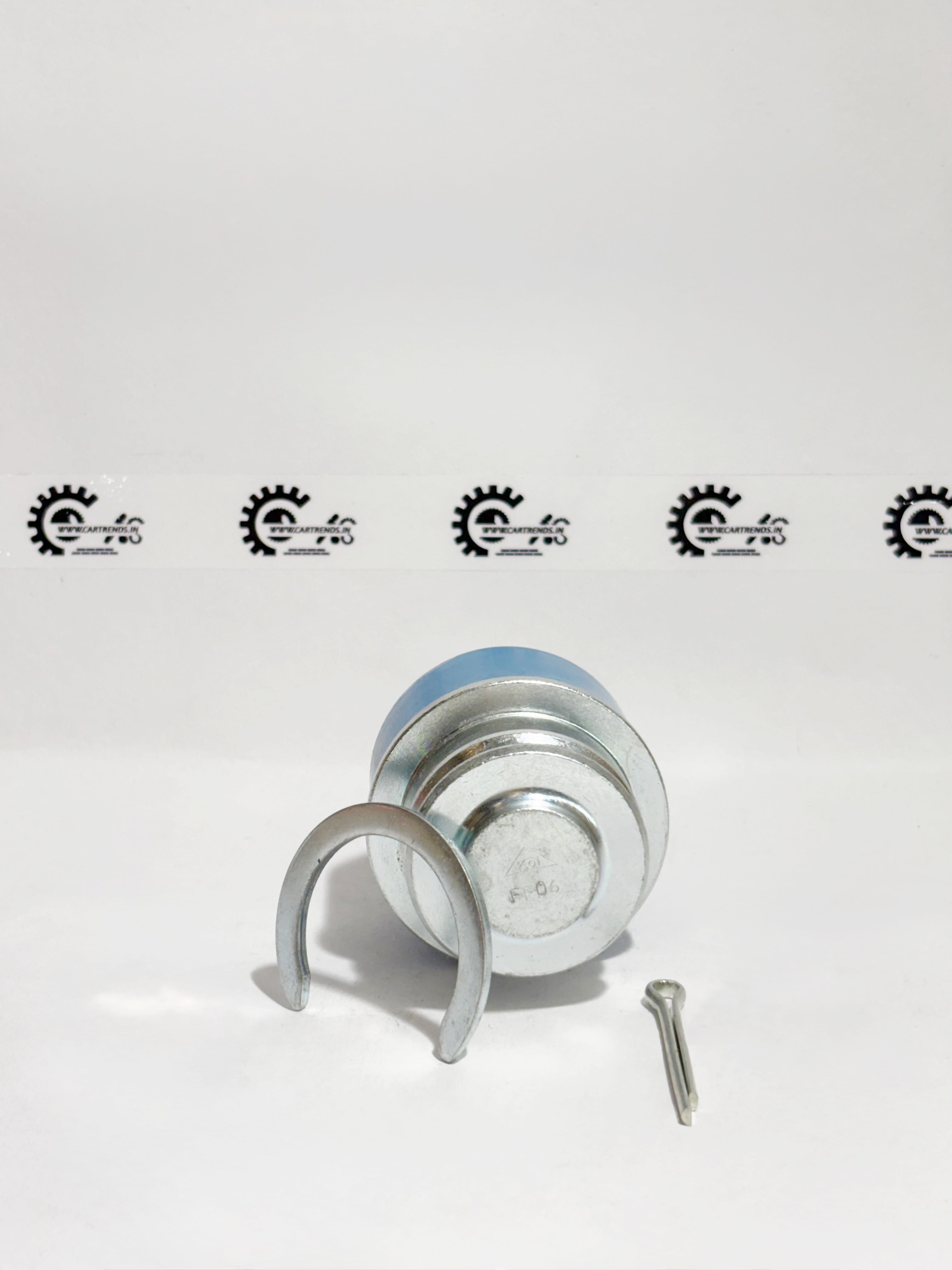AUTOKOI lower ball joint assembly for Toyota Innova, Crysta, Fortuner T1 T2 with nut, suitable for suspension repair.
