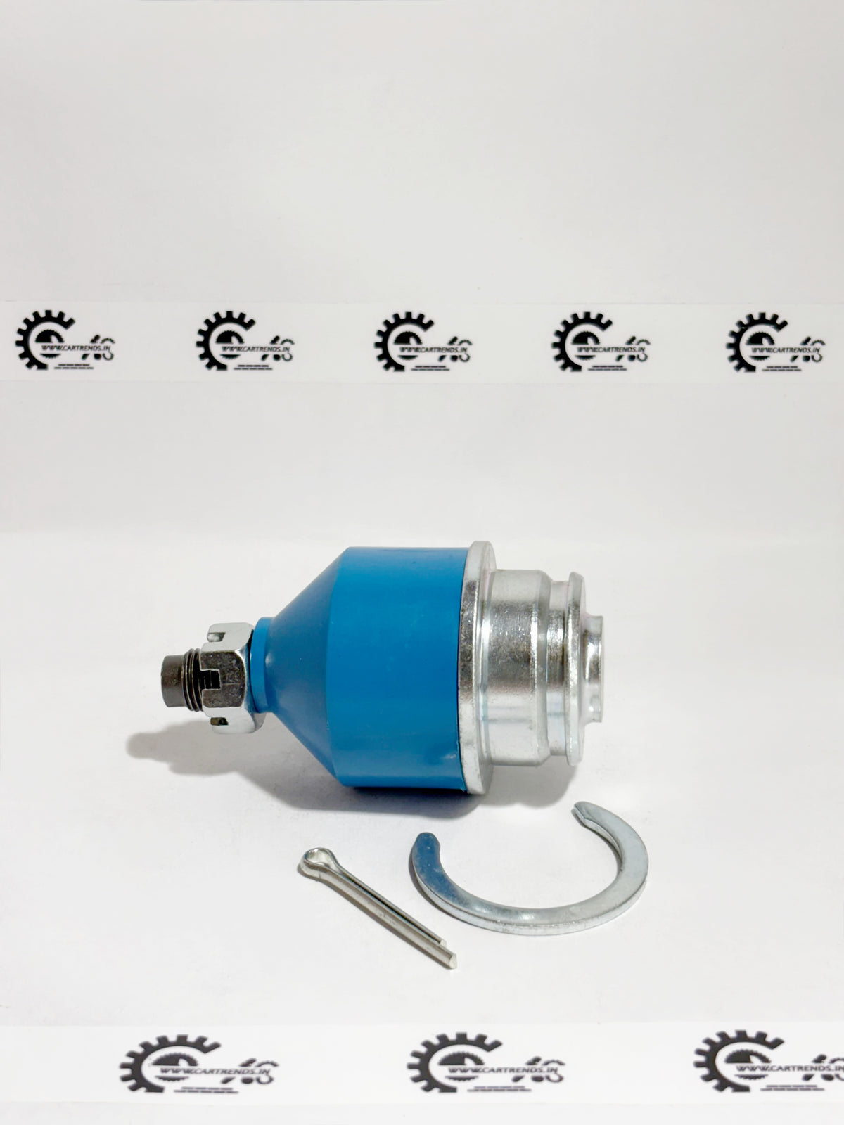 AUTOKOI suspension ball joint for Toyota Innova, Crysta, Fortuner T1 T2 lower B joint with nut, model KTMF4002, left side.