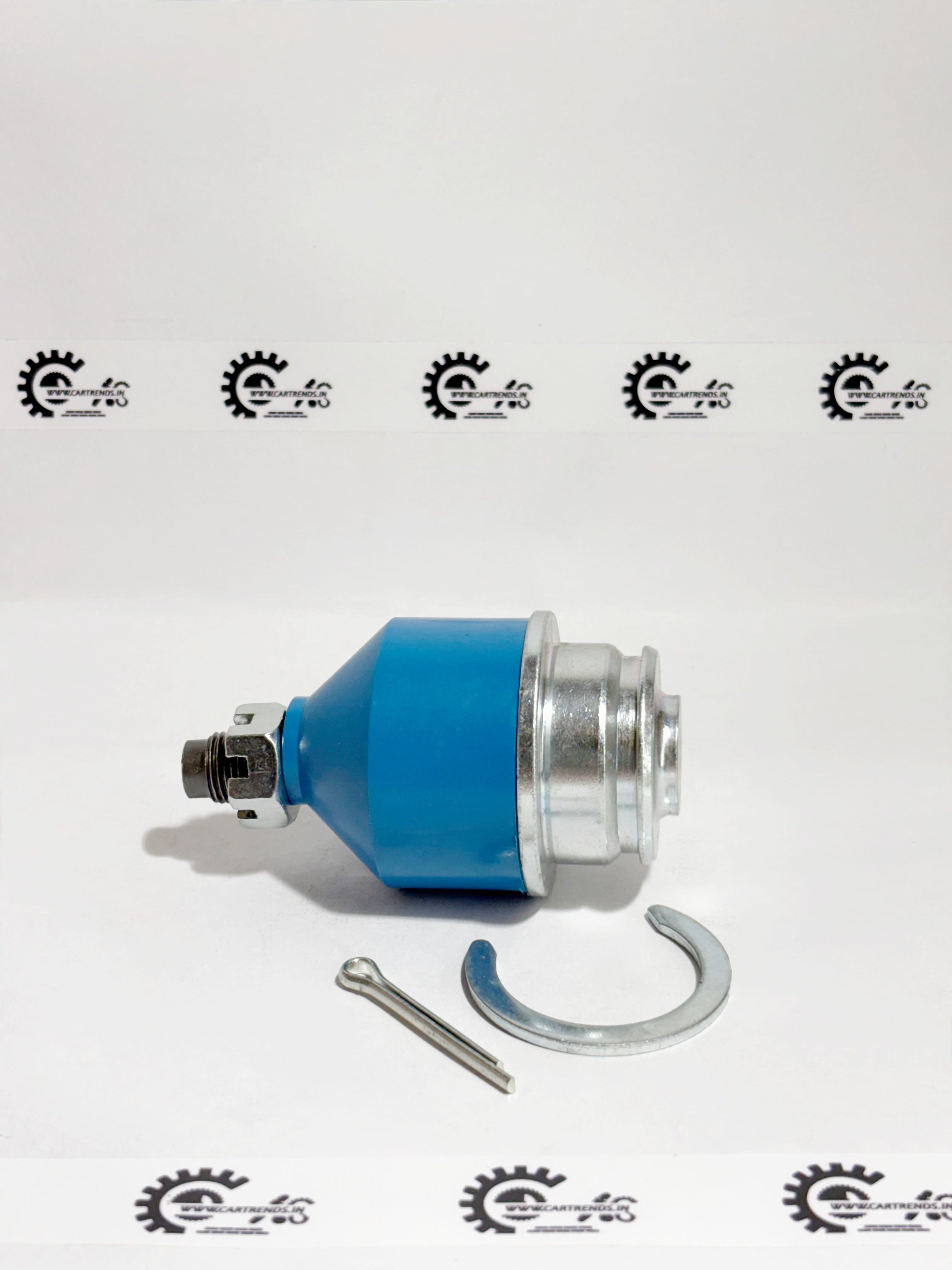 AUTOKOI suspension ball joint for Toyota Innova, Crysta, Fortuner T1 T2 lower B joint with nut, model KTMF4002, left side.