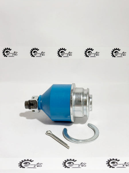 AUTOKOI suspension ball joint for Toyota Innova, Crysta, Fortuner T1 T2 lower B joint with nut, model KTMF4002, left side.