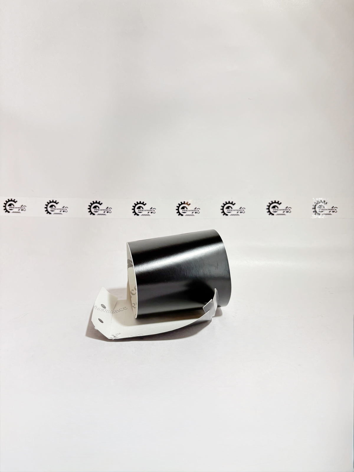 Honda TAPE.L front door sash center trim part, showing the left side component with mounting details.