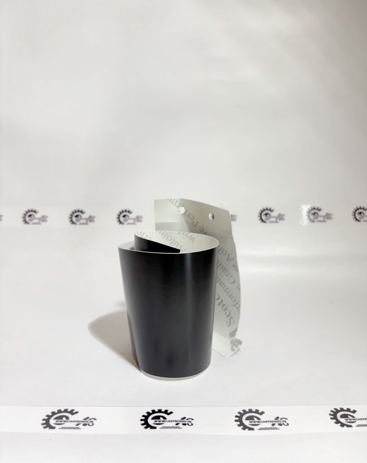Honda TAPE.R front door sash center part, with visible mounting points and black finish, part number 6732631XK01