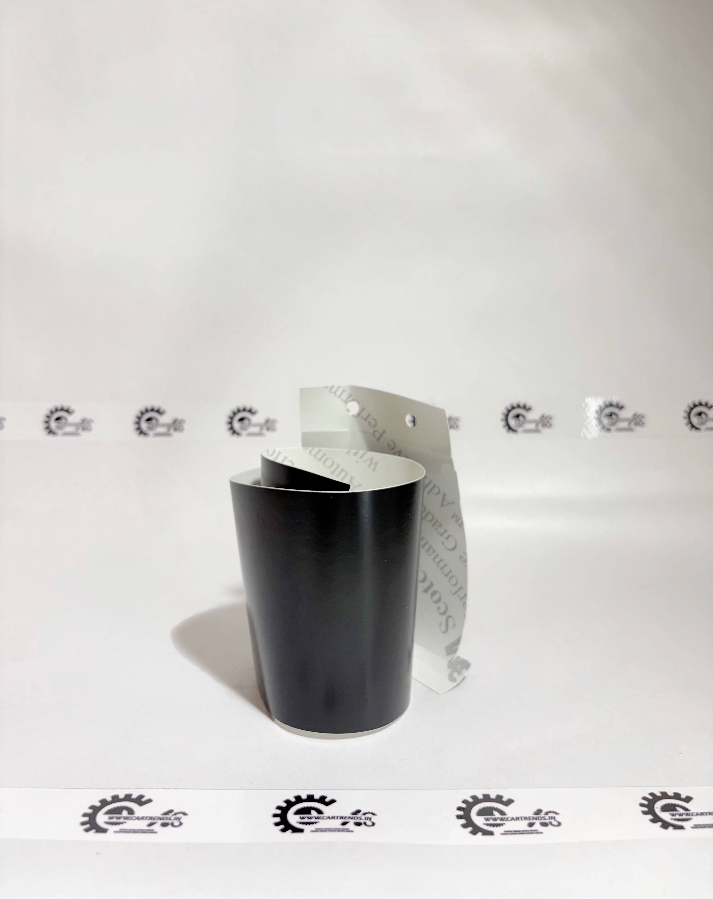 Honda TAPE.R front door sash center part, with visible mounting points and black finish, part number 6732631XK01
