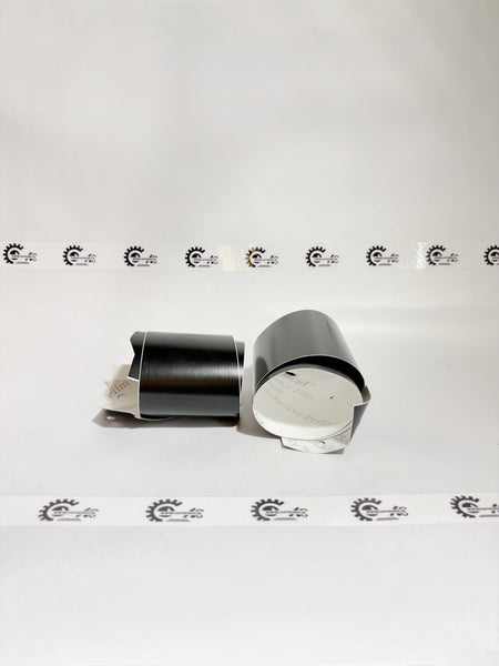 Honda TAPE SET R for front door sash, showing left side piece with tape attachment and metal components.