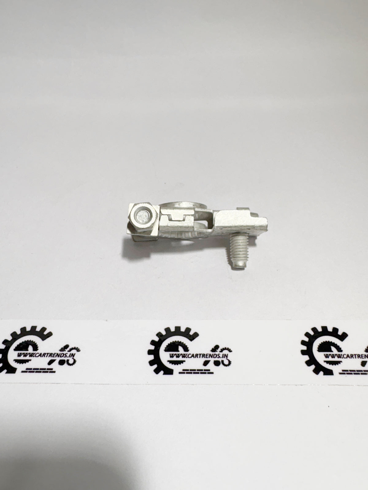 Left view of Honda terminal battery terminal part number 32416T5RA01, used for Honda vehicle battery connections.
