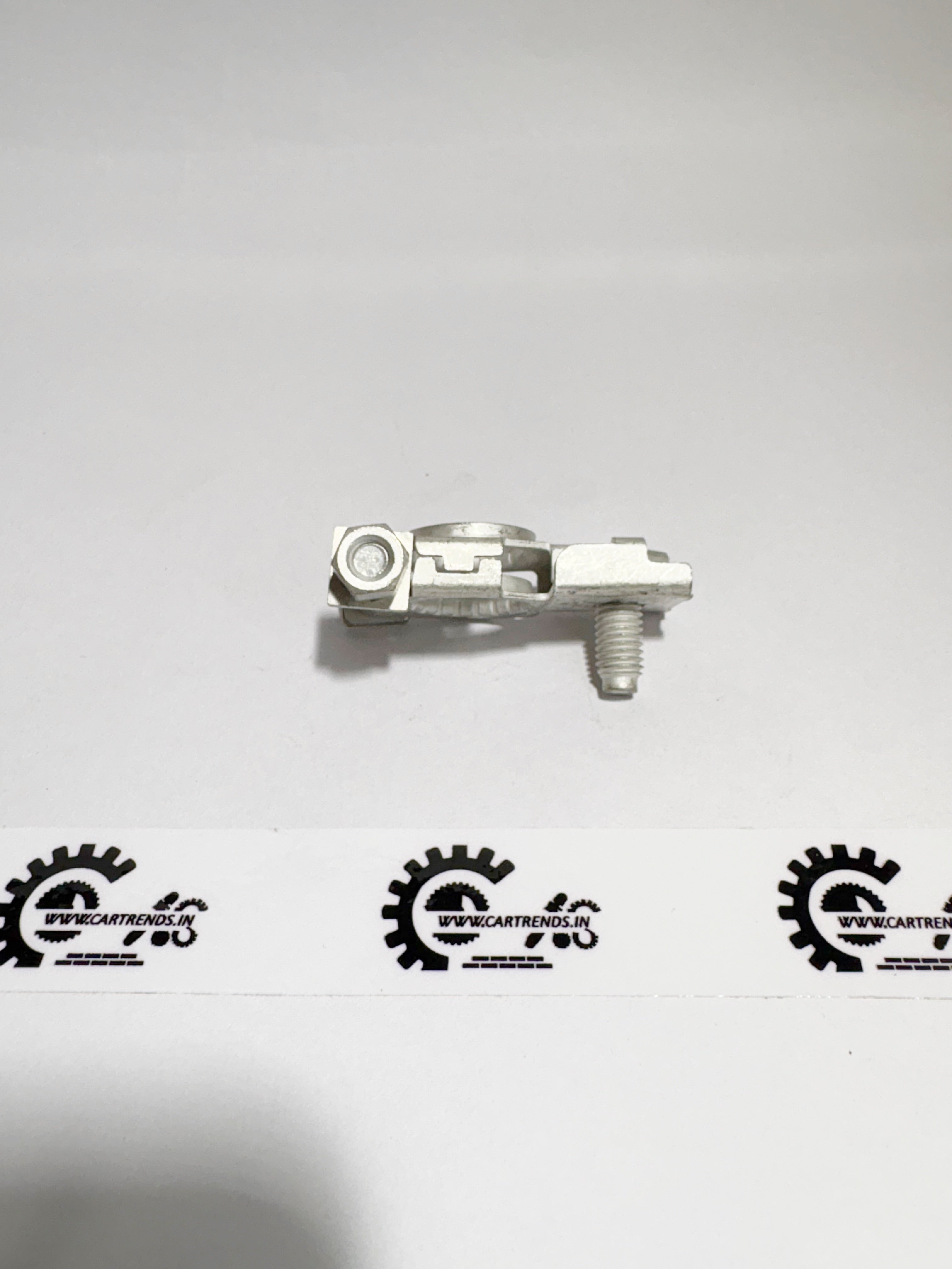 Left view of Honda terminal battery terminal part number 32416T5RA01, used for Honda vehicle battery connections.
