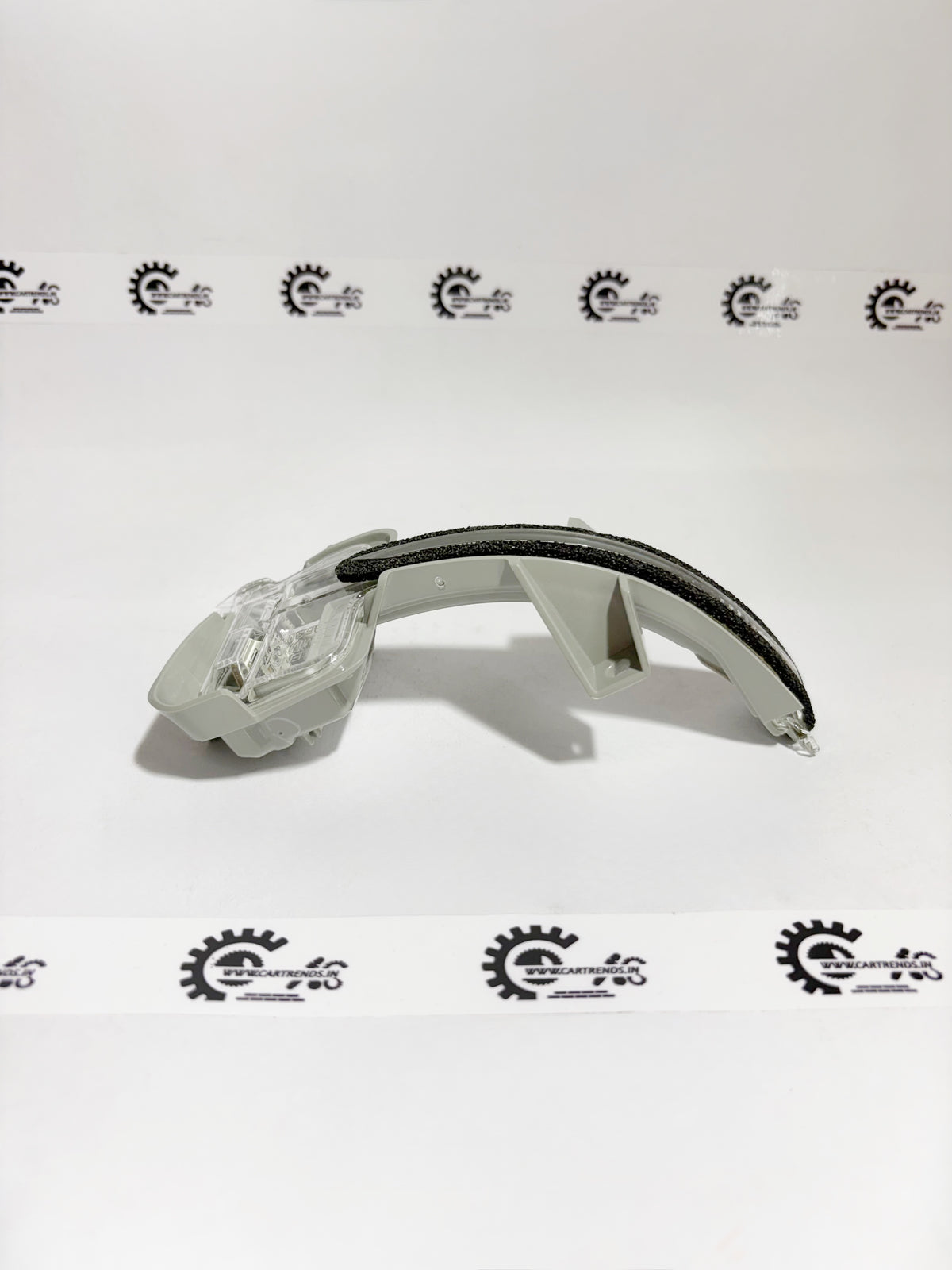 Honda Amaze right side turn light assembly, front view showing clear lens and mounting features.