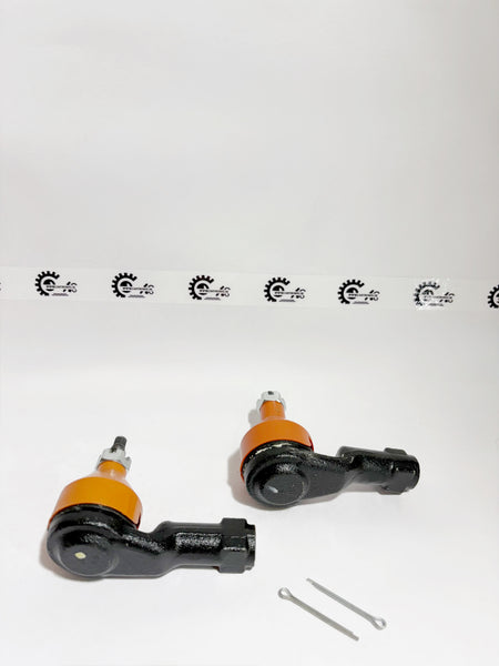 Pair of AUTOKOI tie rod end assemblies for Kia, showing the universal steering link components with detailed metal construction.