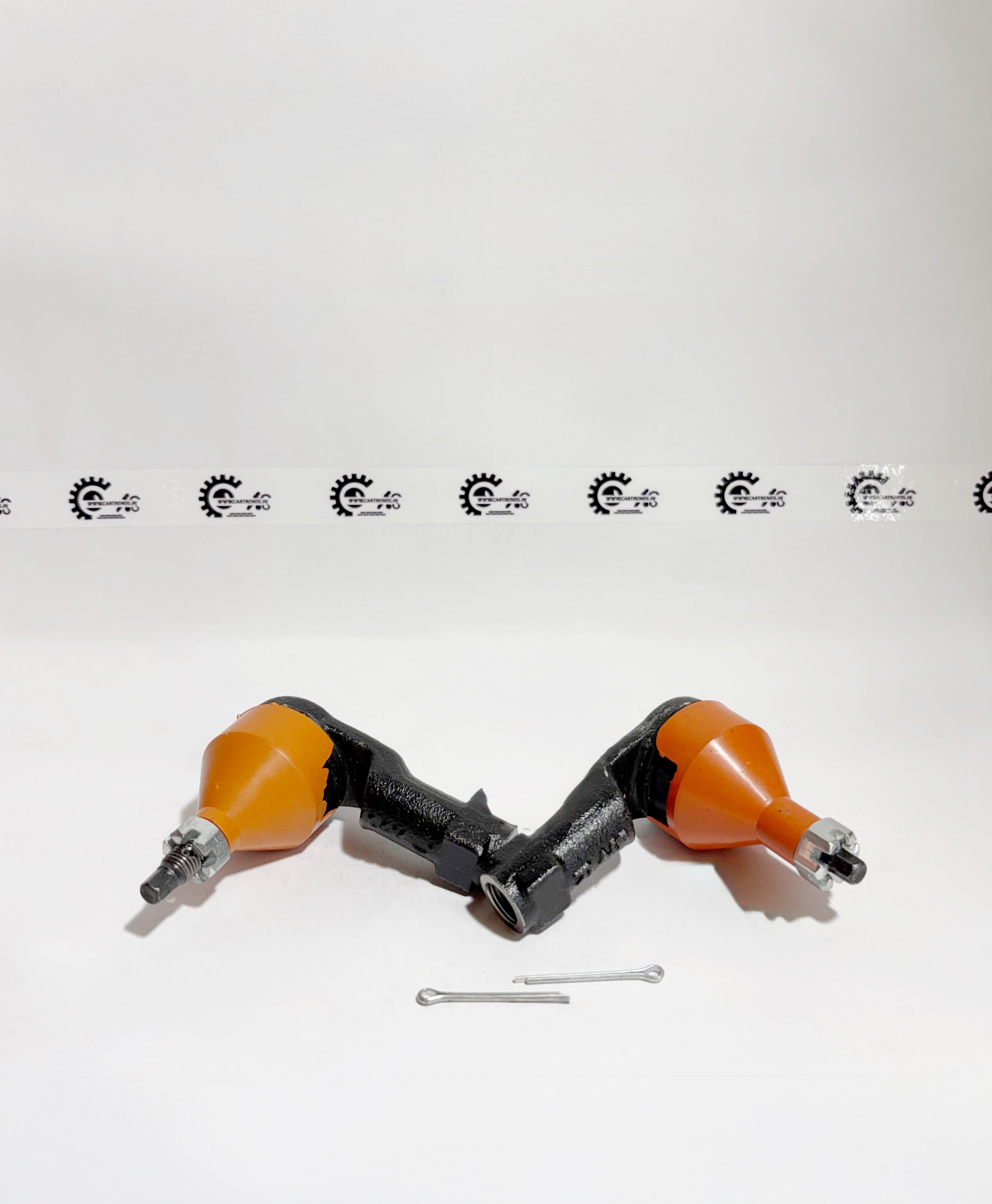 Pair of AUTOKOI tie rod end assemblies for Kia vehicles, showing the front left and right steering components.