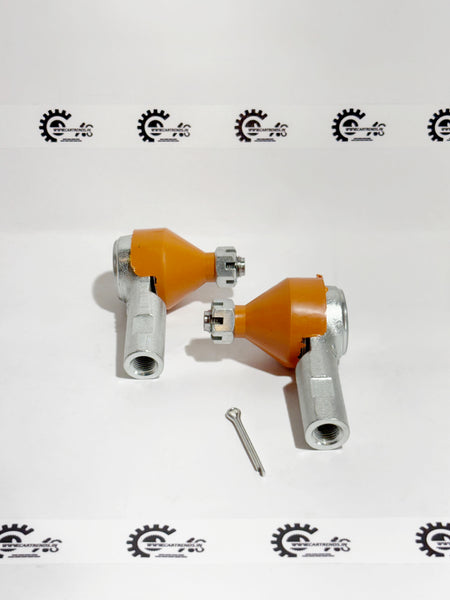 AUTOKOI tie rod end assembly set for 2011 Maruti Swift Dzire, left side, part number KMSF1013, automotive steering component