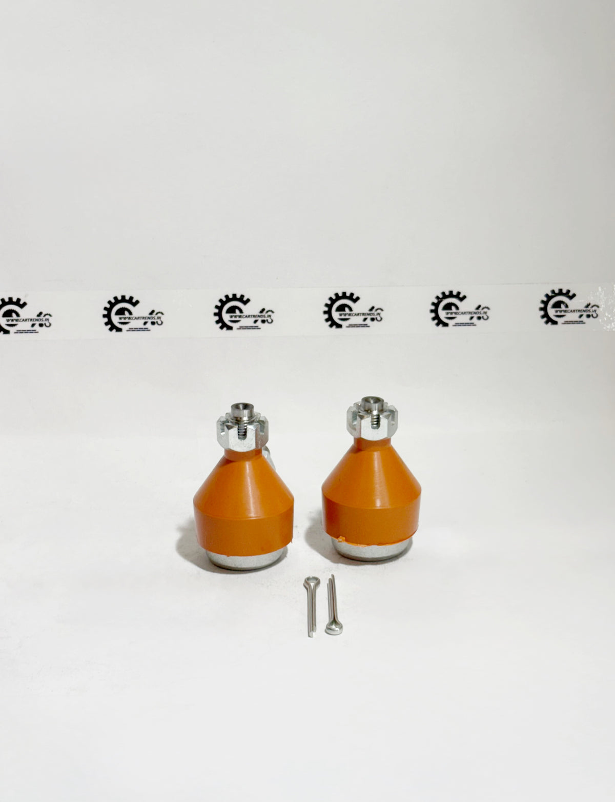 AUTOKOI tie rod end assembly set for Maruti vehicles, front view showing connection points and joint components.