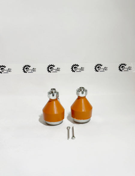 AUTOKOI tie rod end assembly set for Maruti vehicles, front view showing connection points and joint components.