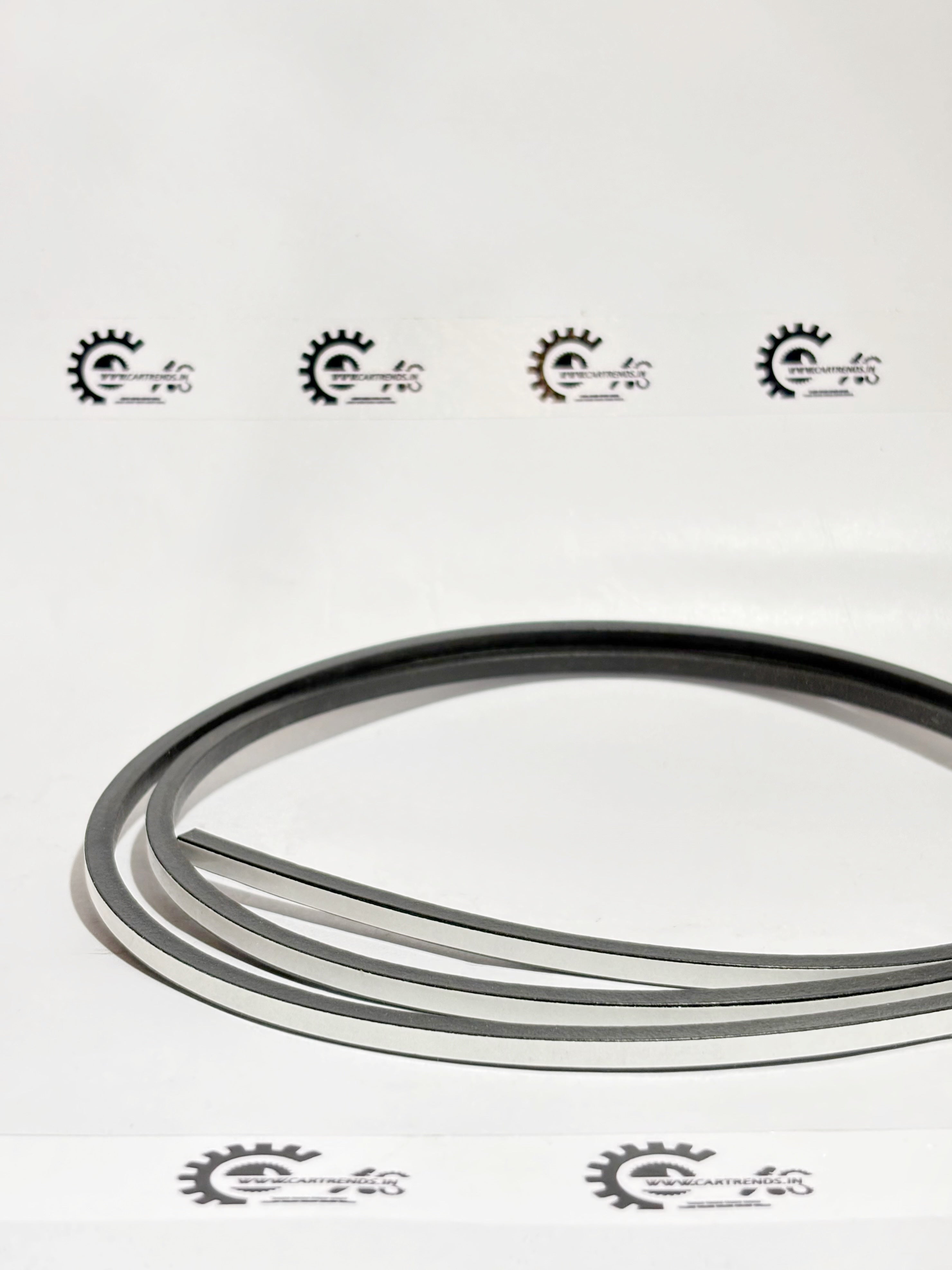 Honda AMAZE windshield part number 73226SZW000, shown from the back view with clear glass and mounting edges.
