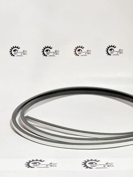 Honda AMAZE windshield part number 73226SZW000, shown from the back view with clear glass and mounting edges.