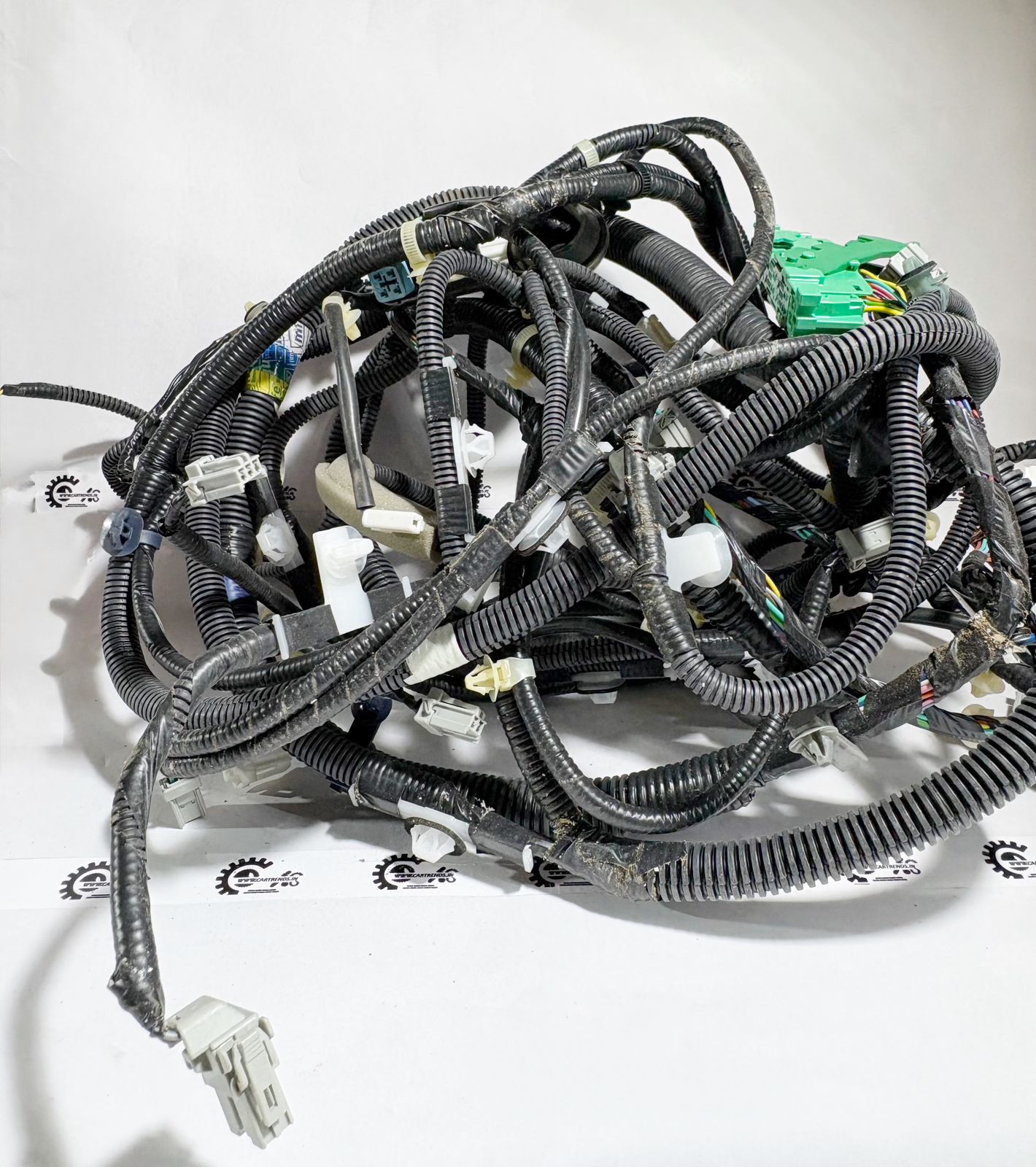 Honda Wire Harness Floor 32107T4ZW11 showing the front view of the electrical wiring component.