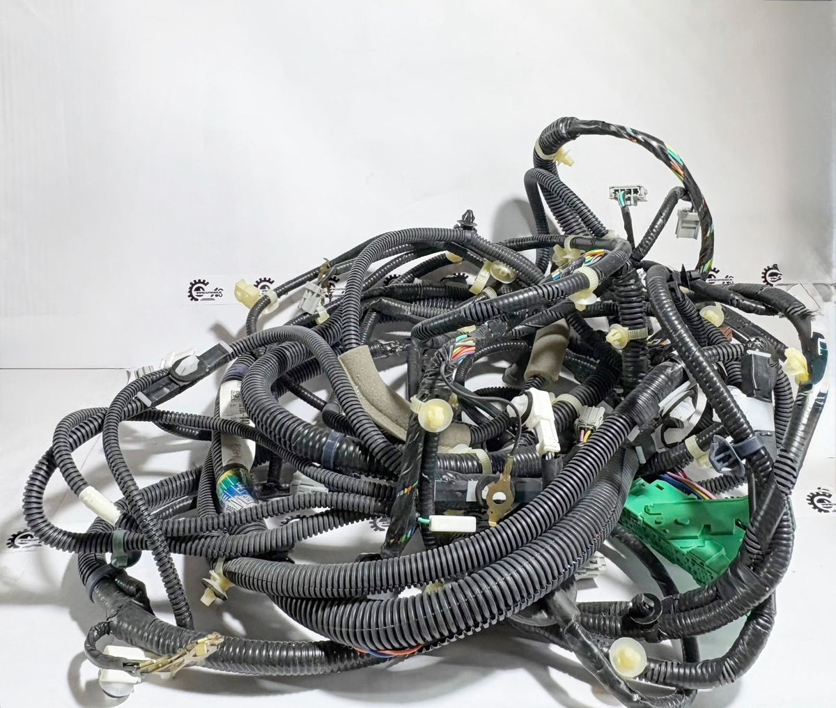 Honda wire harness floor component, showing the left side view of the Honda WIRE HARN FLOOR 32107T4ZW11.