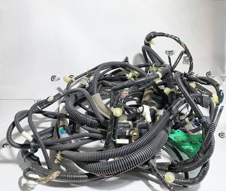 Honda wire harness floor component, showing the left side view of the Honda WIRE HARN FLOOR 32107T4ZW11.