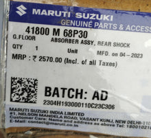 Load image into Gallery viewer, ABSORBER ASSY REAR SHOCK 41800M68P30