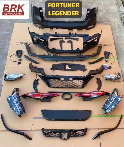 Fortuner on sale bumper kit