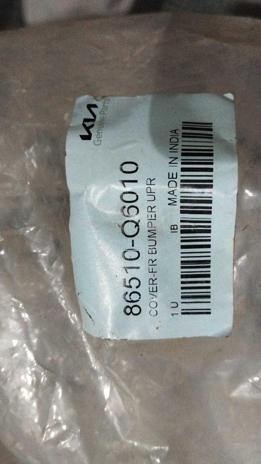FRONT BUMPER KIA SELTOS COMPLETE NEW 86510Q6010
