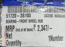 Load image into Gallery viewer, Front wheel Bearing Creta   517203S100