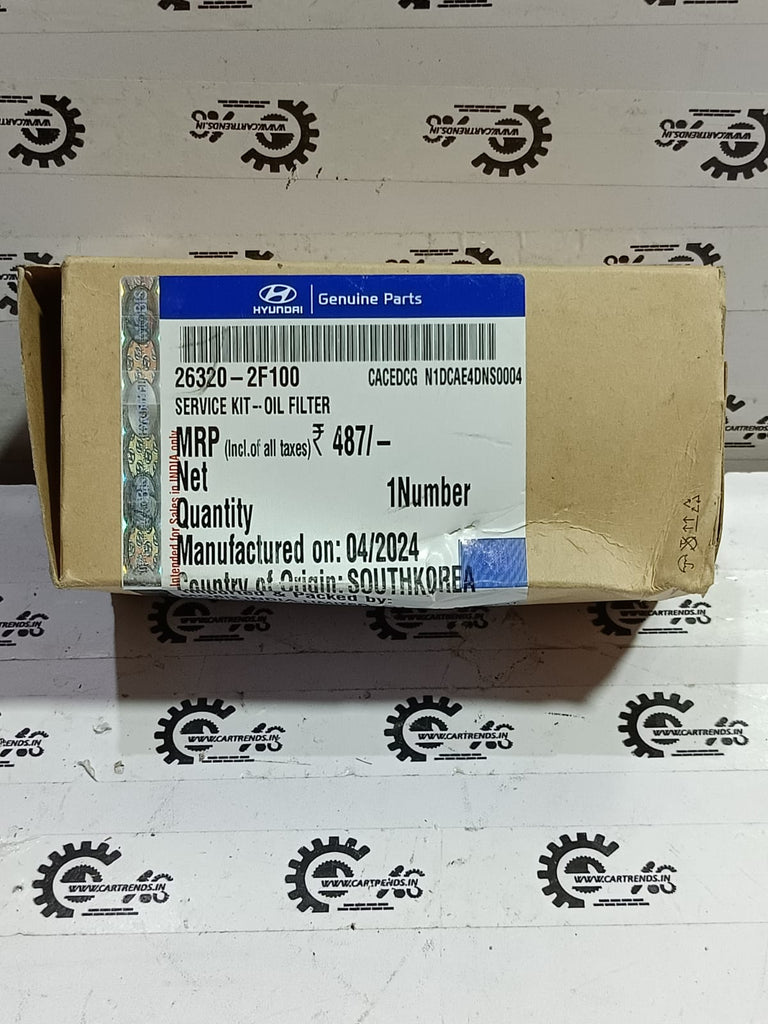 263202F100   Oil Filter Santafe