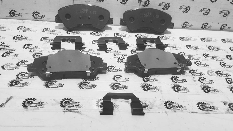 Hyundai Verna front brake pad by CarTrends, showing a close-up of the durable brake pad designed for Hyundai vehicles.