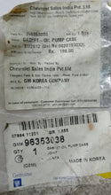 Load image into Gallery viewer, GASKET OIL PUMP CASE AVEO J96353038