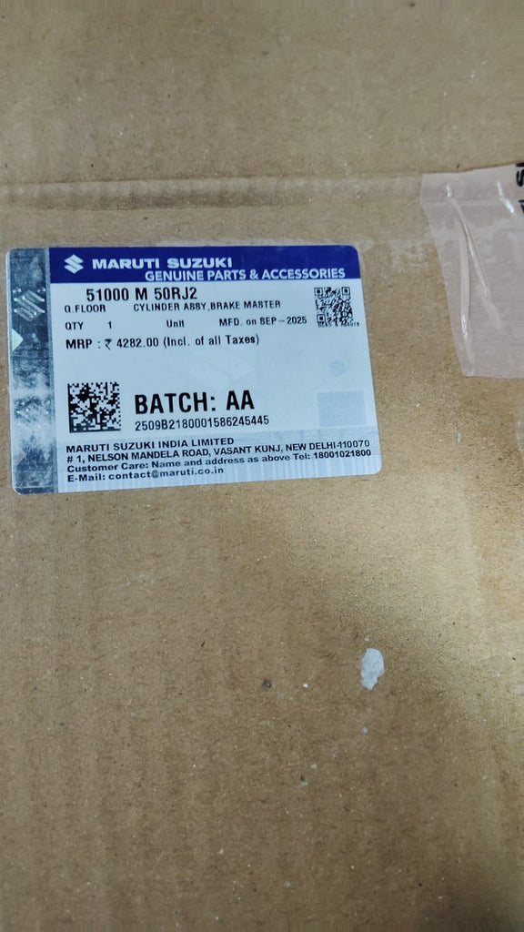 CYLINDER ASSYBRAKE MASTER 51000M50RJ2