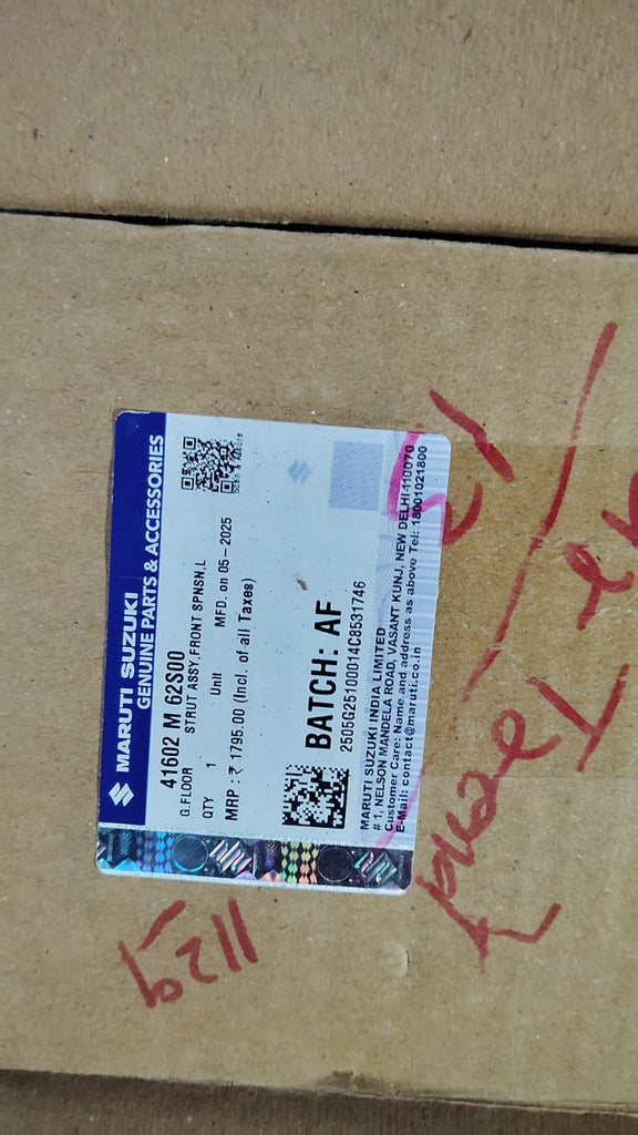 STRUT ASSYFRONT SPNSNL 41602M62S00