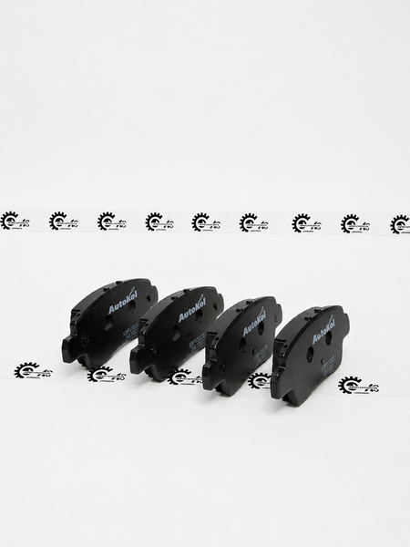 AUTOKOI brake pads and shoe KBPF17076, automotive replacement parts with visible brake pad components and shoe design.
