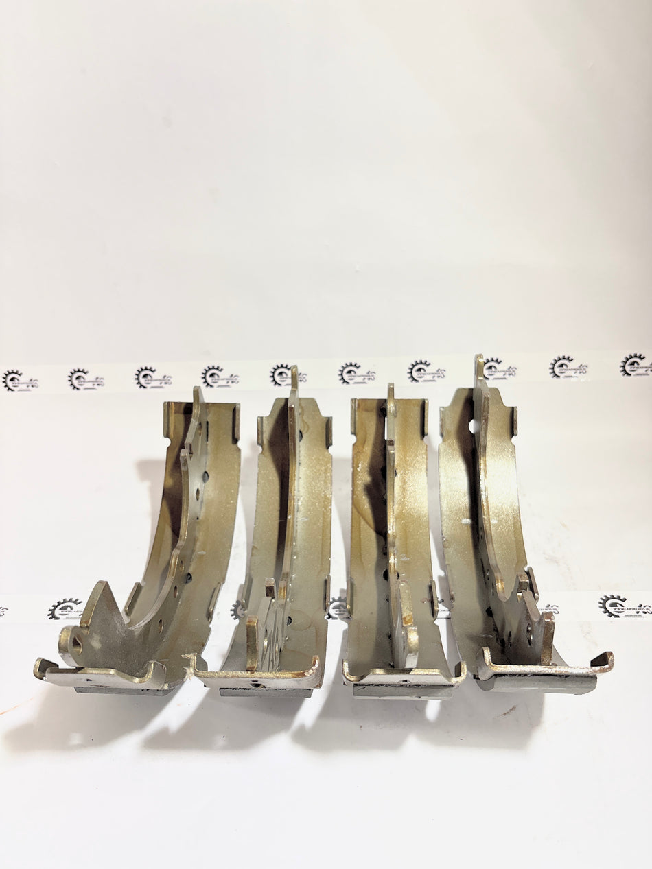 AUTOKOI brake pads and shoe KBPF17344, automotive brake component with detailed metal and rubber parts visible.