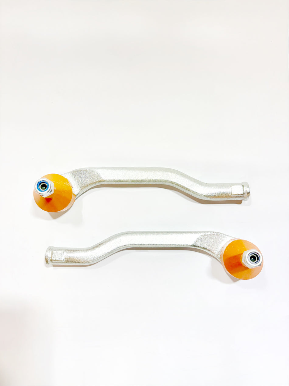 AUTOKOI Duster tie rod end assembly pair, automotive suspension components, shown in the image with detailed parts.