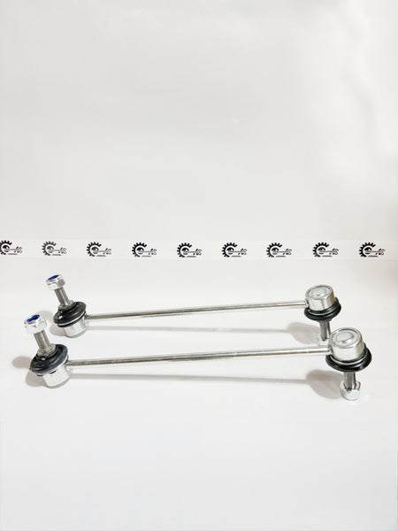 AUTOKOI front stabilizer link assembly set KFOF12000, automotive suspension component with metal links and bushings, for vehicle stability.