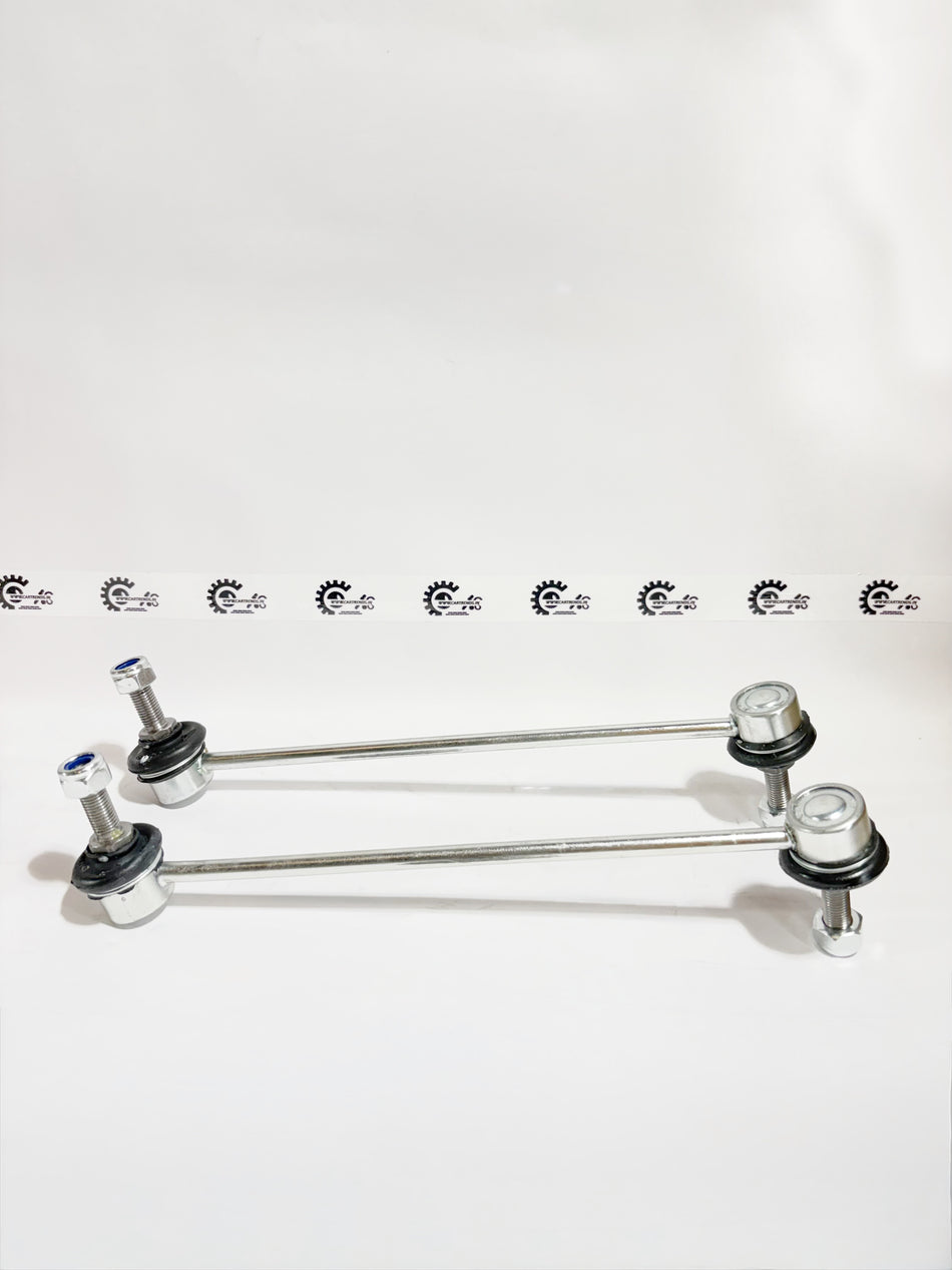 AUTOKOI front stabilizer link assembly set KFOF12000, automotive suspension component with metal links and bushings, for vehicle stability.
