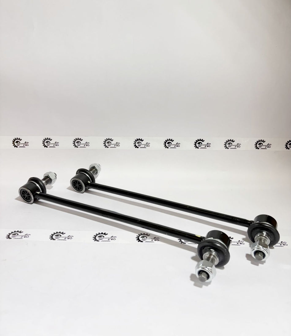 Autokoi front stabilizer link set for vehicle suspension, includes multiple stabilizer links with metal joints and bushings.