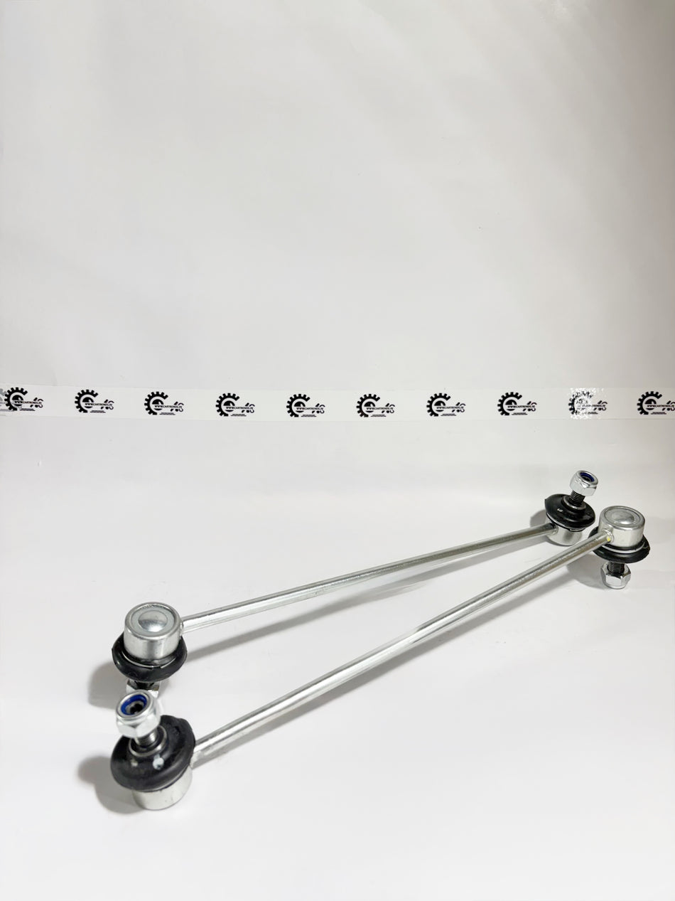 AUTOKOI front stabilizer link set KMSF1056 showing metal components and bushings for vehicle suspension stability.
