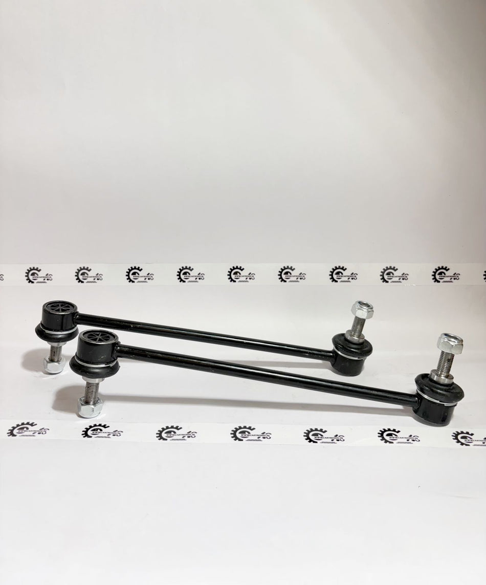 AUTOKOI Line Front Stabilizer Link Set, automotive suspension parts, showing two stabilizer links with ball joints and mounting points.