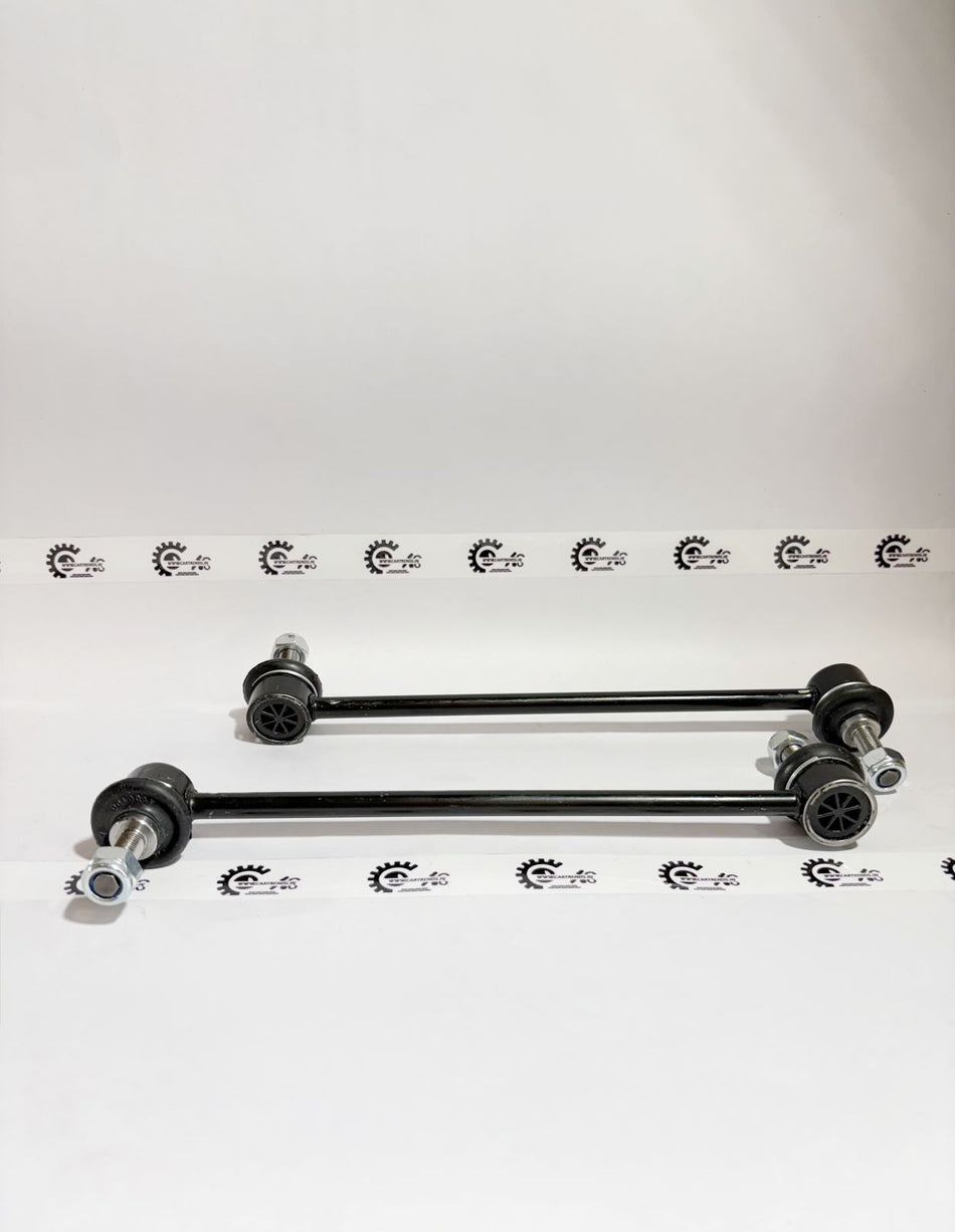 AUTOKOI Line Front Stabilizer Link Set, automotive suspension component with durable metal links and bushings.