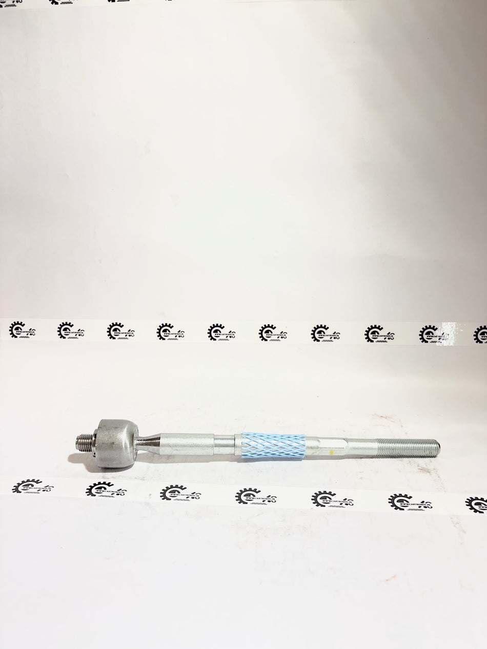 AUTOKOI Rack End Assembly KFOF12015 showing metallic components and mounting points for vehicle suspension repair.