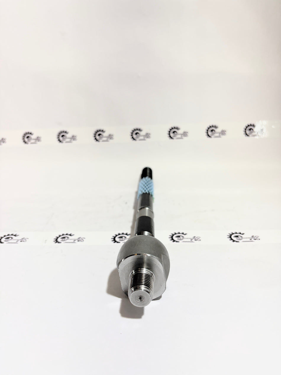 AUTOKOI Rack End Assembly KHMF2084 showing metal components and mounting points for vehicle suspension repair.