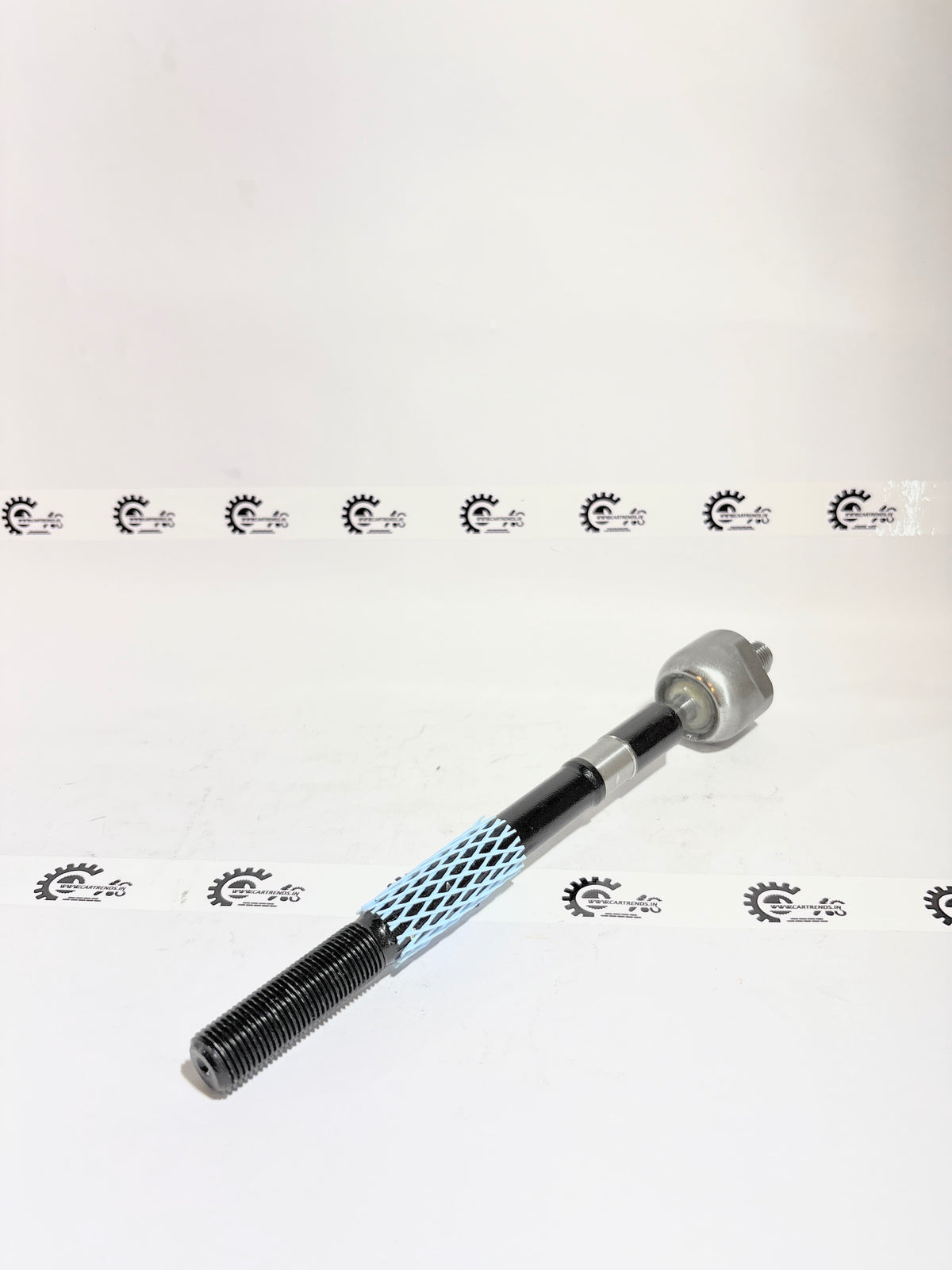 Autokoi Rack End Assembly KHMF2084, automotive part with metal components and mounting points, used in vehicle suspension systems.