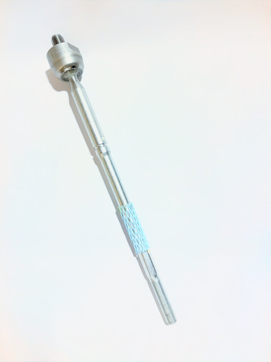 AUTOKOI Rack End Assembly KHSF5001, automotive part with metal components and mounting points, viewed from an angle.