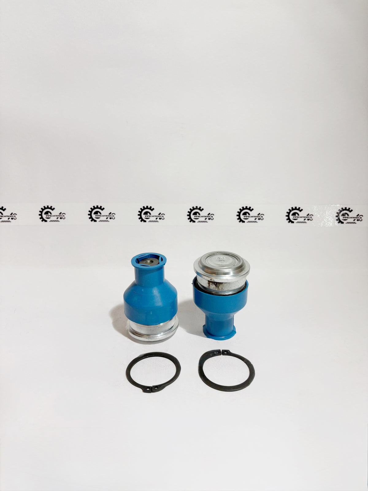 AUTOKOI Susp. Ball Joint Assy Set KHMF2041 for vehicle suspension, featuring a metal ball joint with mounting components.