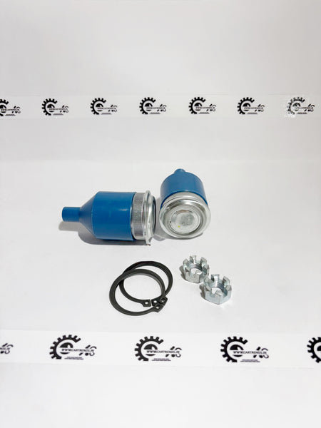 AUTOKOI suspension ball joint assembly set with nut, designed for vehicle suspension systems, shown with components and assembly details.