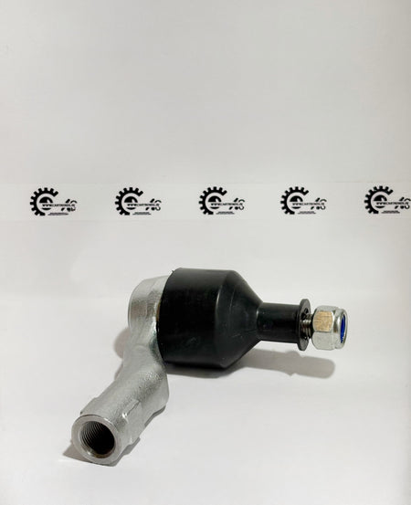 AUTOKOI tie rod end assembly for left-hand side, model KTAF10091, showing the metal joint and rubber boot.
