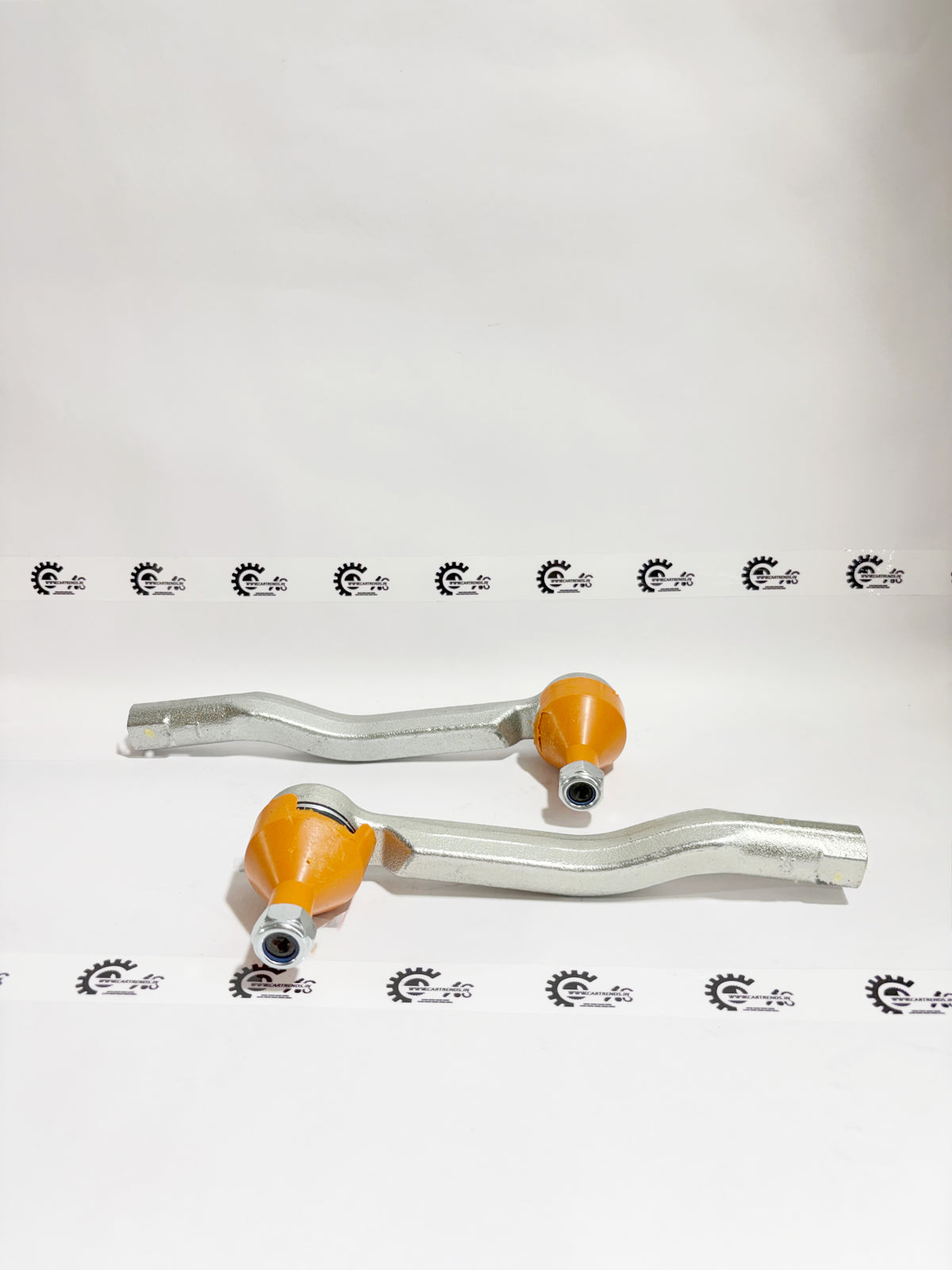 Pair of AUTOKOI tie rod end assemblies, automotive suspension parts, shown in the image.