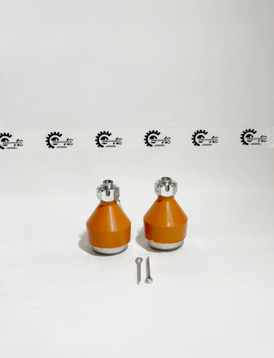 AUTOKOI Tie Rod End Assembly Set KMSF1004, automotive suspension component with detailed metal joint and linkage parts.