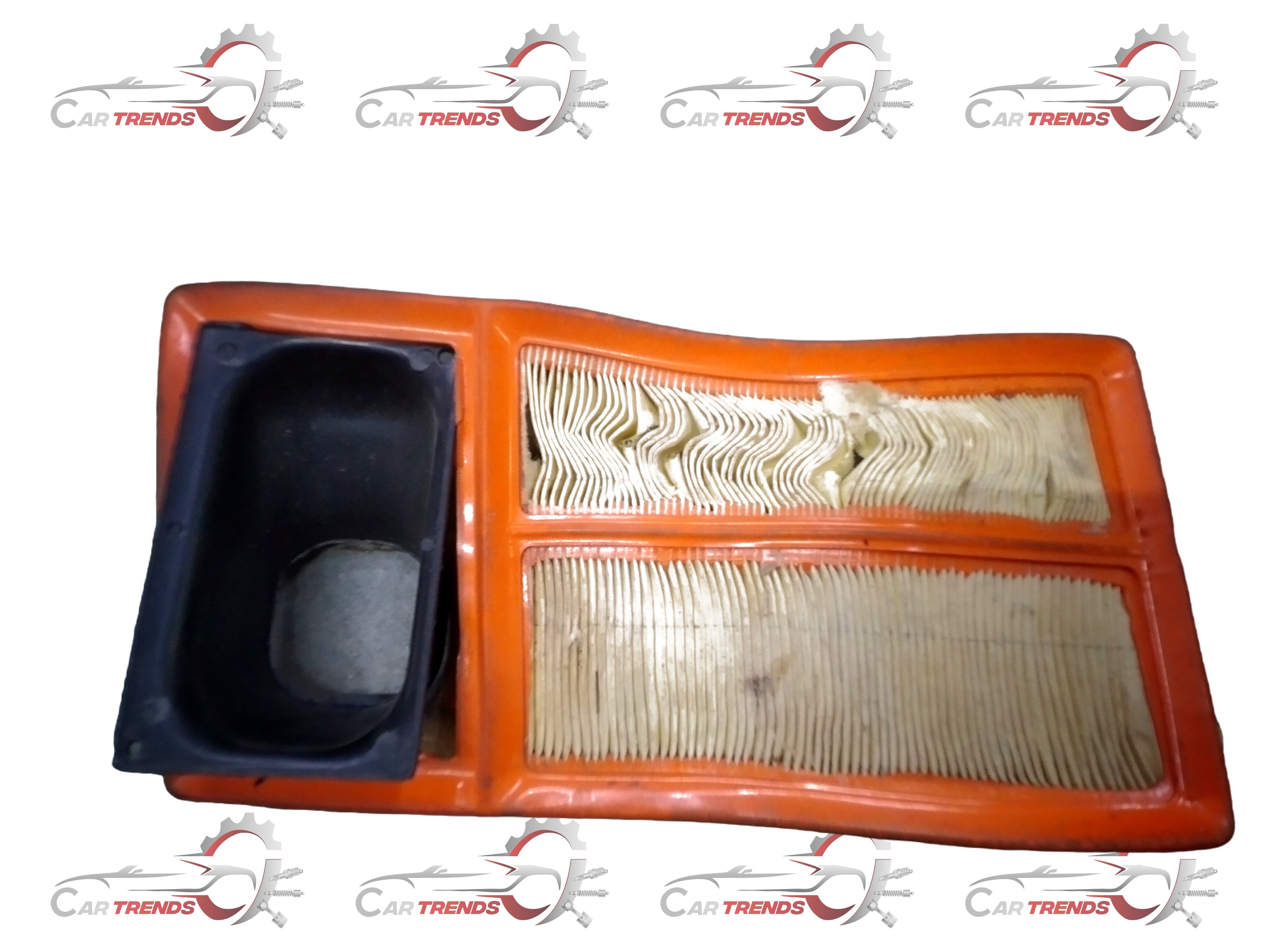 CarTrends Chevrolet diesel air filter J23891114, shown installed in a vehicle engine for optimal filtration.