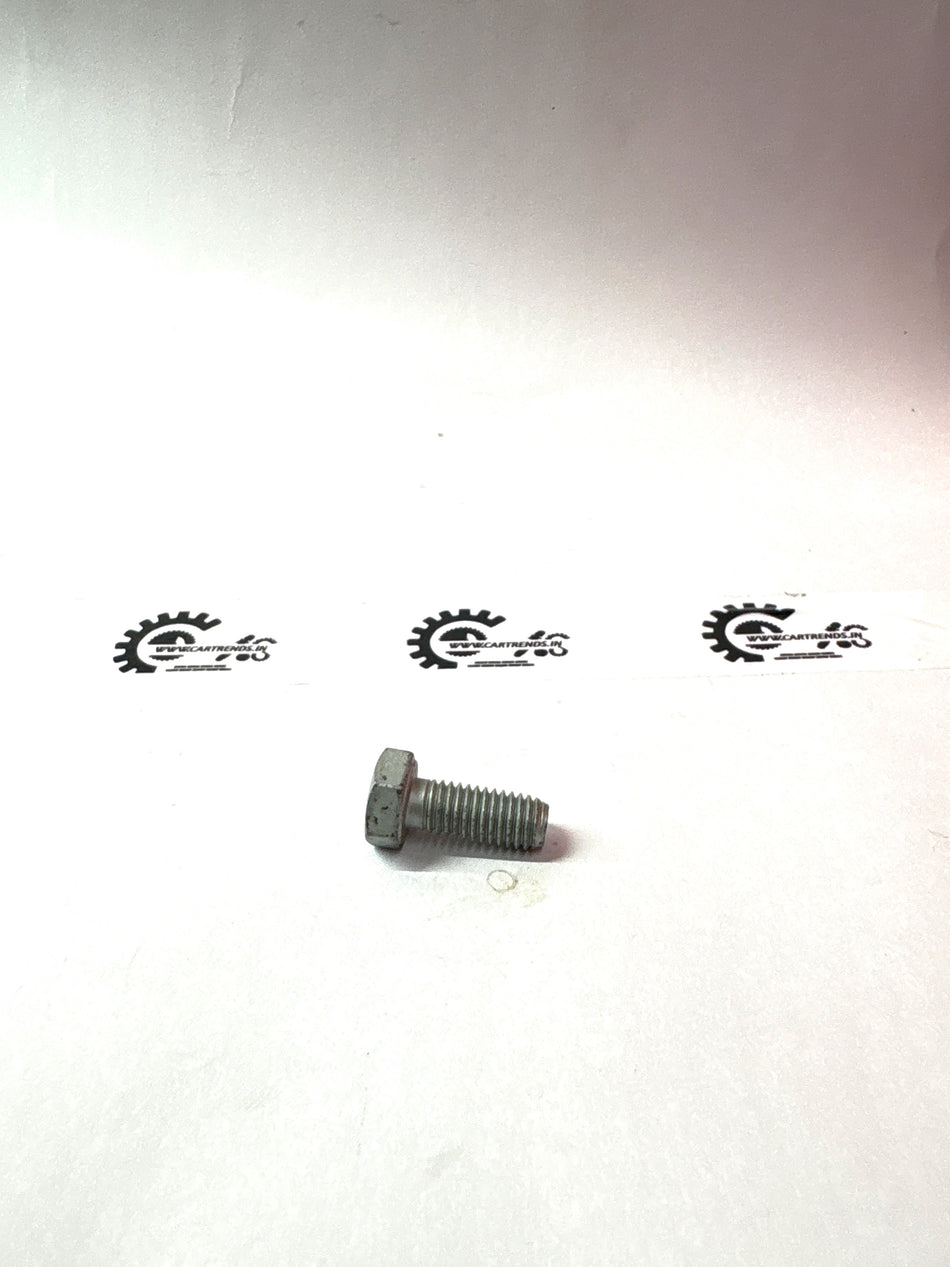 CarTrends Bolt, a sturdy metal fastener with a hex head and threaded body, used for securing parts in automotive applications.